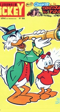 Le Journal de Mickey 0936 - Hachette 1970 - French