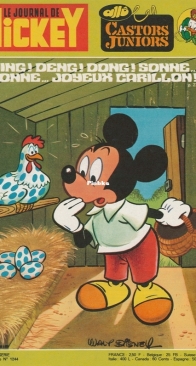 Le Journal de Mickey 1244 - Hachette 1976 - French