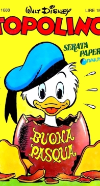 Topolino 1688 - Mondadori 1988 - Italian