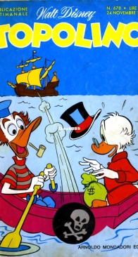 Topolino 0678 - Mondadori 1968 - Italian