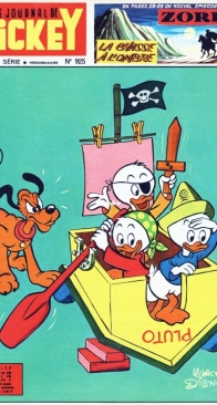 Le Journal de Mickey 0925 - Hachette 1970 - French
