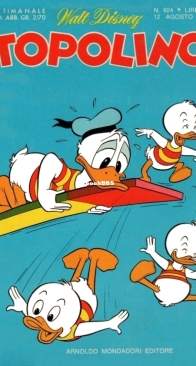 Topolino 0924 - Mondadori 1973 - Italian