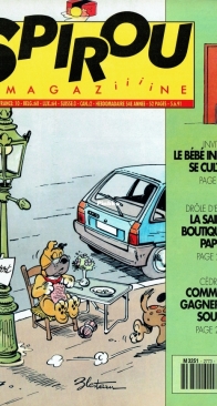 Le Journal de Spirou 2773 - Dupuis 1991 - French