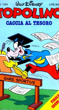 Topolino 1424 - Mondadori 1983 - Italian