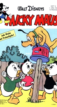 Micky Maus 1961-14 - Ehapa - German