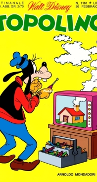Topolino 1161 - Mondadori 1978 - Italian