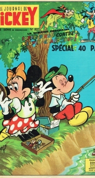 Le Journal de Mickey 0802 - Hachette 1967 - French