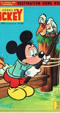 Le Journal de Mickey 0640 - Hachette 1964 - French