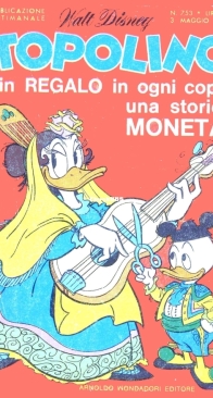Topolino 0753 - Mondadori 1970 - Italian