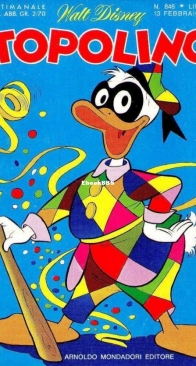 Topolino 0846 - Mondadori 1972 - Italian
