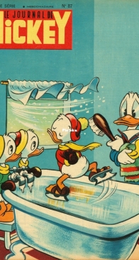 Le Journal de Mickey 0087 - Hachette 1954 - French