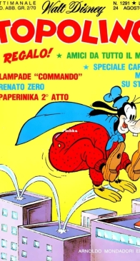Topolino 1291 - Mondadori 1980 - Italian