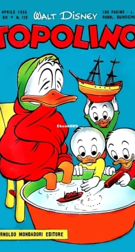 Topolino 0113 - Mondadori 1955 - Italian
