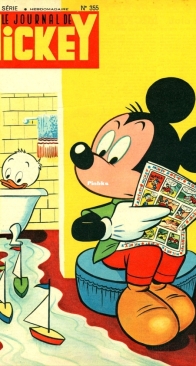 Le Journal de Mickey 0355 - Hachette 1959 - French