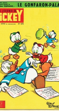 Le Journal de Mickey 0579 - Hachette 1963 - French