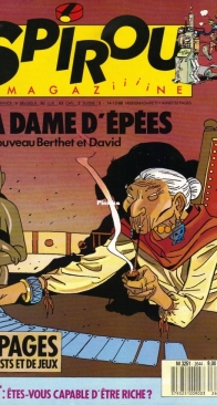 Le Journal de Spirou 2644 - Dupuis 1988 - French