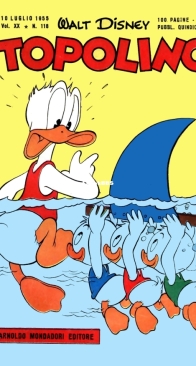Topolino 0118 - Mondadori 1955 - Italian