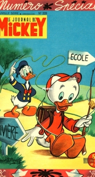 Le Journal de Mickey 0228 - Hachette 1956 - French