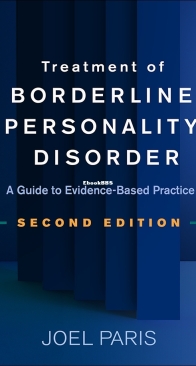 Treatment of Borderline Personality Disorder: A Guide to Evidence-Based Practice - Joel Paris - English