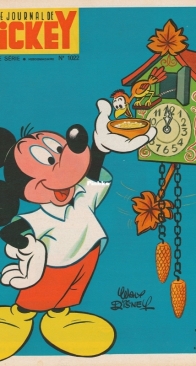 Le Journal de Mickey 1022 - Hachette 1972 - French