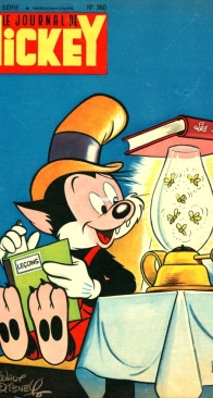 Le Journal de Mickey 0360 - Hachette 1959 - French